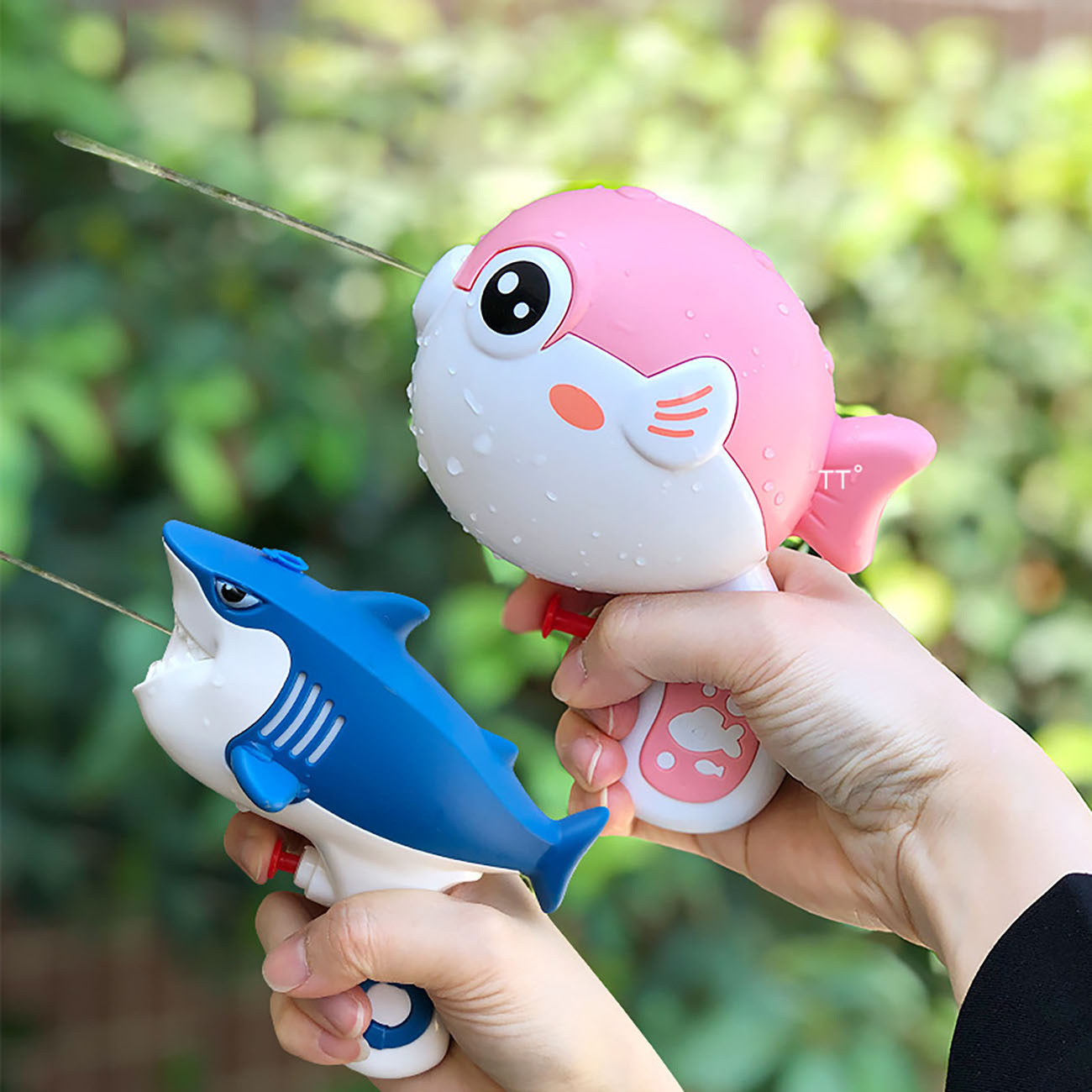 Outdoor Hunting Toys - ปืนฉีดน้ำสำหรับเด็กของเล่นฤดูร้อนกีฬาทางน้ำปลาปักเป้าปลาฉลามสำหรับเด็กเกมชายหาดน้ำของเล่นกลางแจ้งของขวัญวันเกิดสำหรับเด็ก