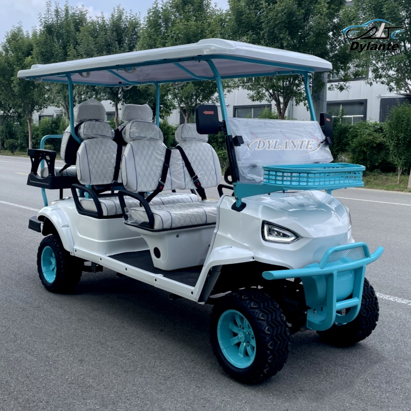 Outdoor Hunting Vehicle - รถกอล์ฟไฟฟ้าแบบมีดิสก์เบรก ปี 2026 ใหม่ สำหรับ 4+2