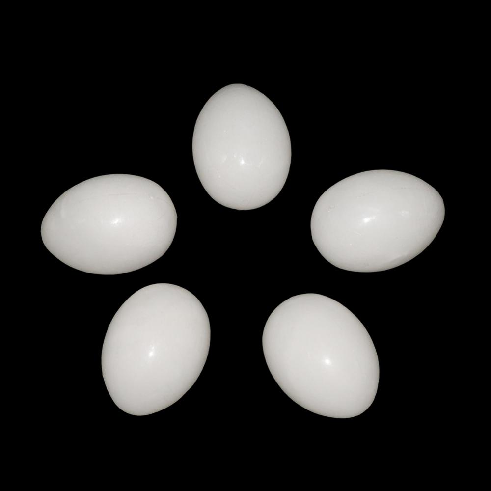 Hunting Quail - 10 Pcs พลาสติกเหมือนจริงจำลองนกไข่ Pigeon Quail ปลอมไข่