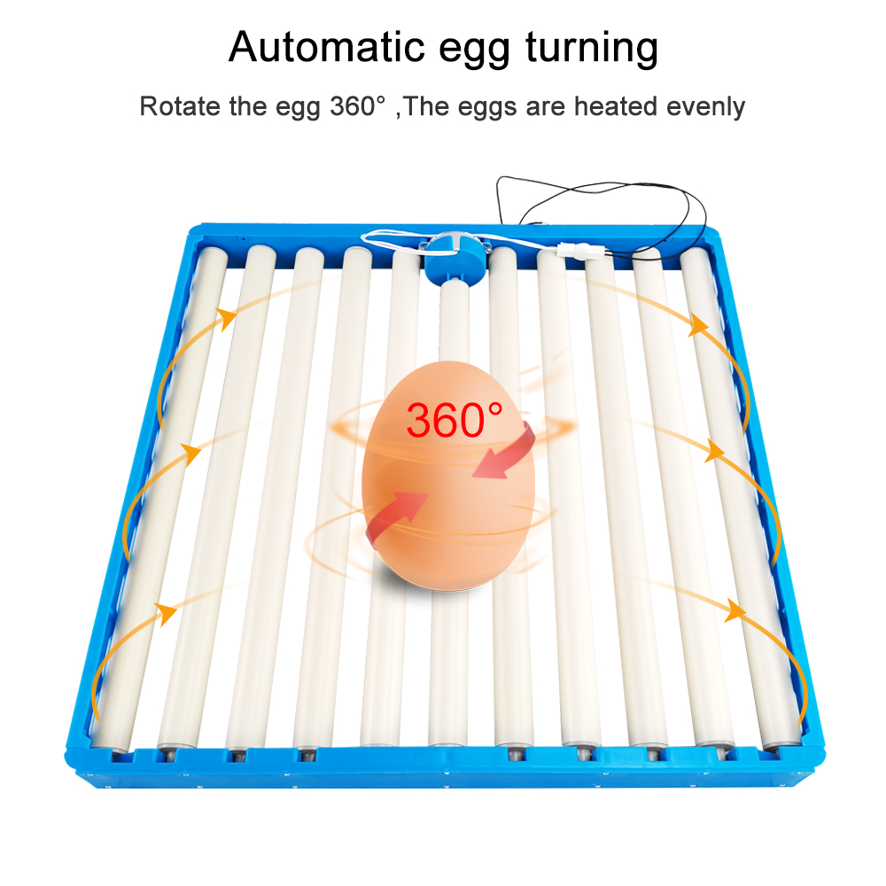 Hunting Quail - ตู้ฟักไข่อัตโนมัติ 70 ฟอง 360 ° Roller