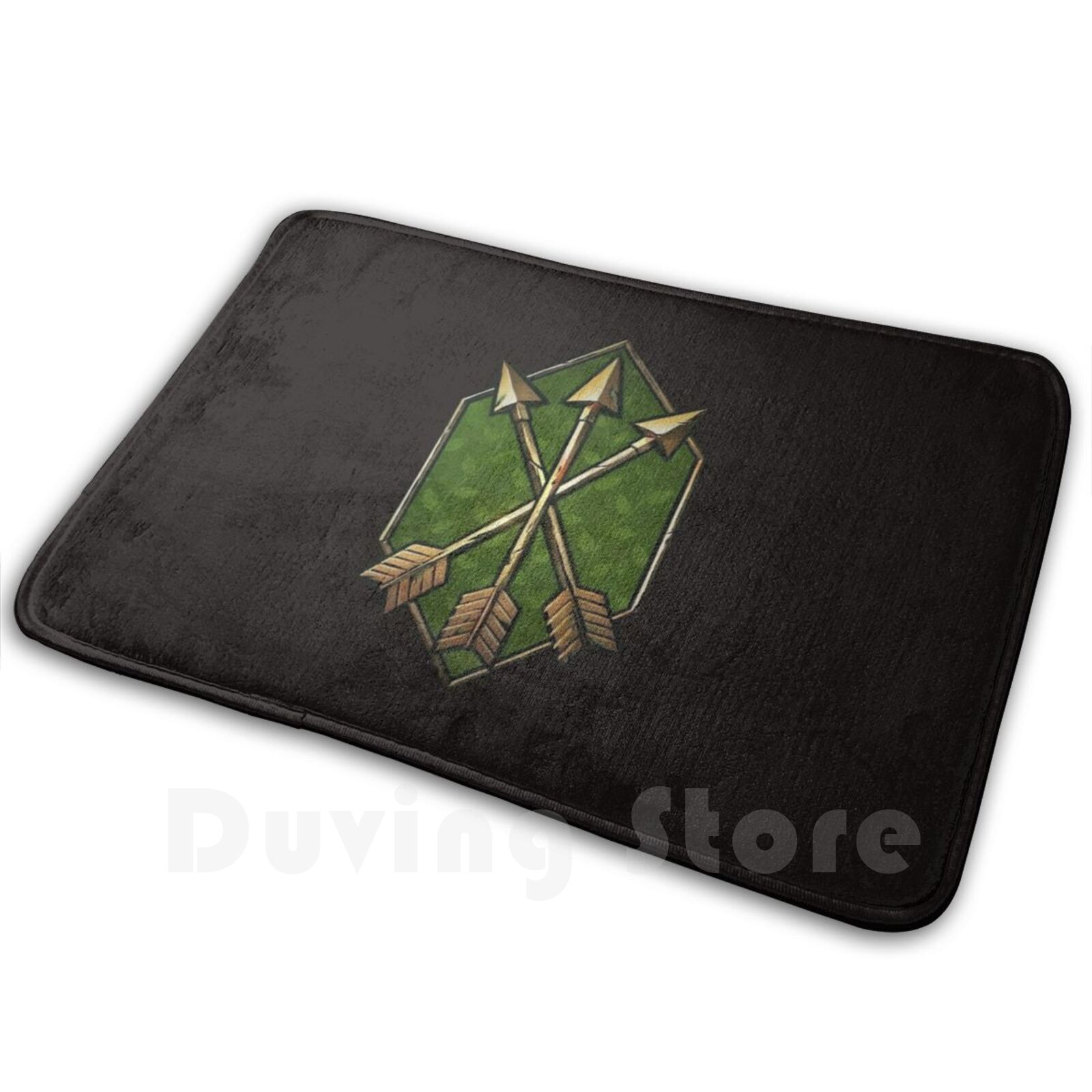 Hunting Outdoor Mat - Gwent-Scoia'tael Faction Logo พรมเสื่อเบาะนุ่มลื่น Gwent 3