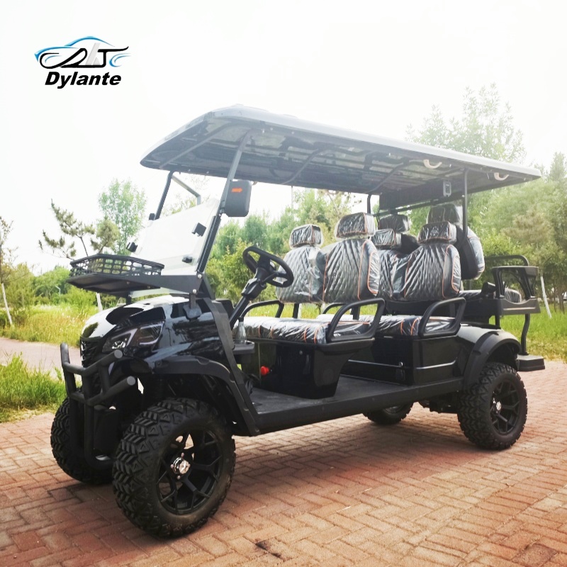 Outdoor Hunting Vehicle - รถกอล์ฟไฟฟ้า 6 ที่นั่ง รถอเนกประสงค์สำหรับฟาร์ม สวนกลางแจ้ง รถล่าสัตว์