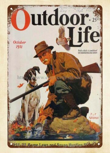 Hunting Quail - ภาพปกนิตยสาร OUTDOOR LIFE ปี 1931 ภาพภายในบ้าน
