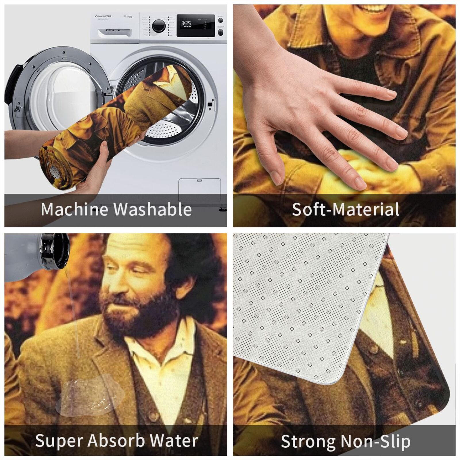 วิลเลียมส์ แมตต์ เดมอนโปสเตอร์ - Hunting Outdoor Mat บทวิจารณ์และราคา