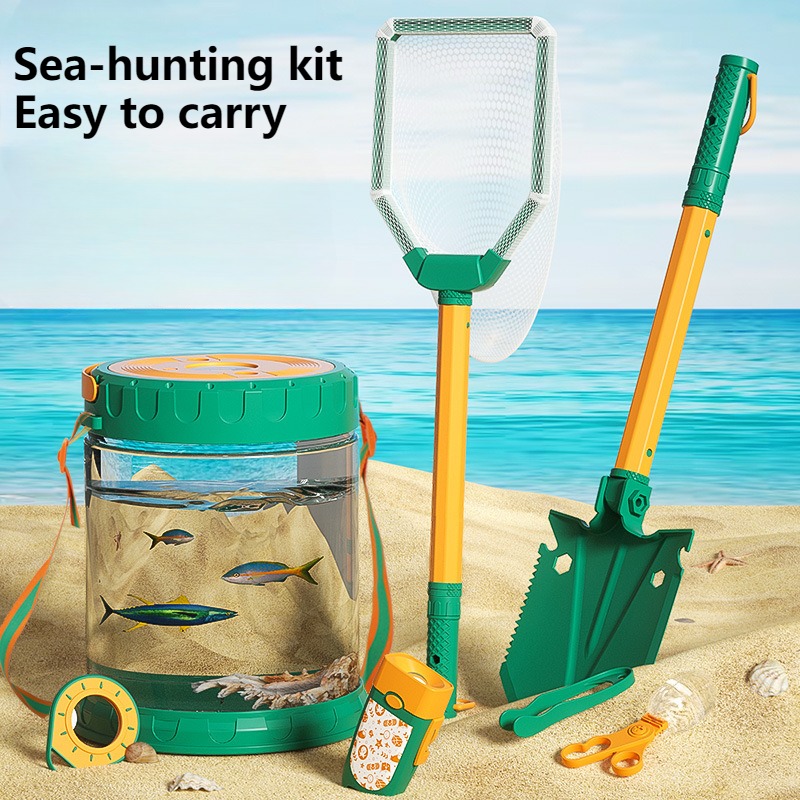 เซ็ตจับทะเลของเล่นเด็กเล่นชายห - Outdoor Hunting Toys บทวิจารณ์และราคา