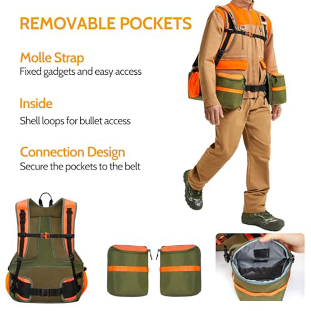 เสื้อกั๊กยุทธวิธีสำหรับการล่าส - Hunting Quail บทวิจารณ์และราคา