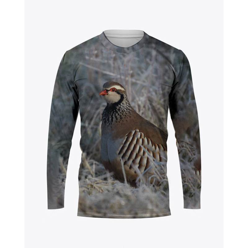เสื้อยืดคอกลมลายพรางสำหรับผู้ช - Hunting Quail บทวิจารณ์และราคา