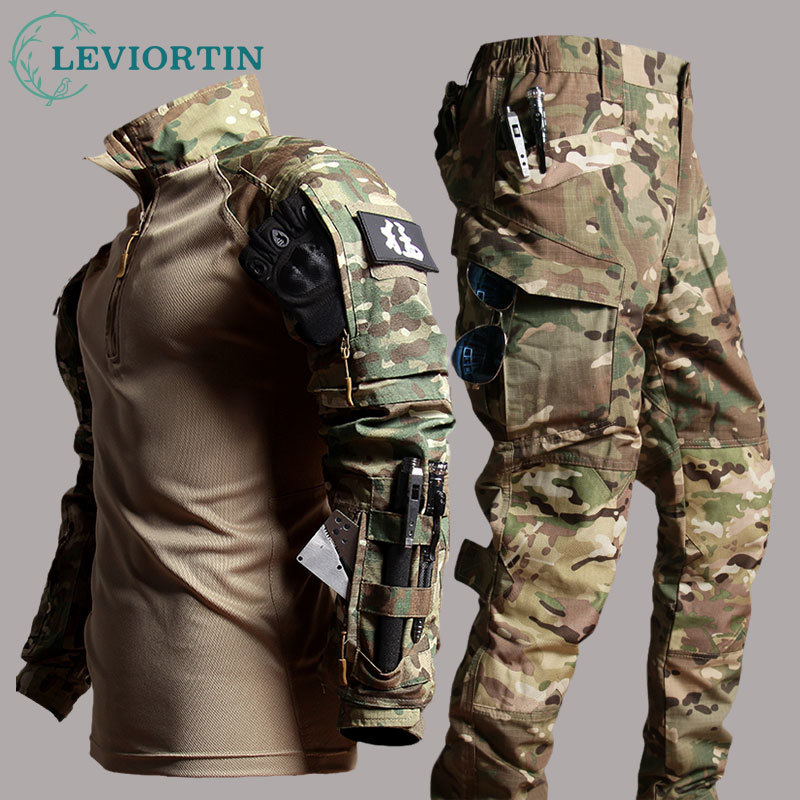 ชุดทำงานกลางแจ้งเสื้อยืดแขนยาว - Safari Outdoor Hunting Jackets บทวิจารณ์และราคา