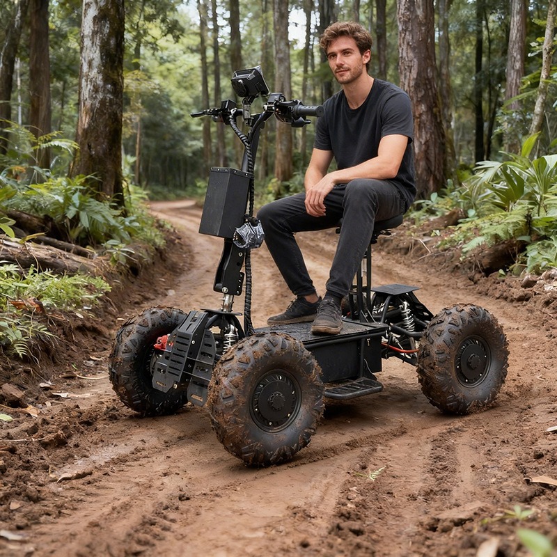 รถเอทีวีขับเคลื่อนสี่ล้อแบบดูอ - Outdoor Hunting Vehicle บทวิจารณ์และราคา