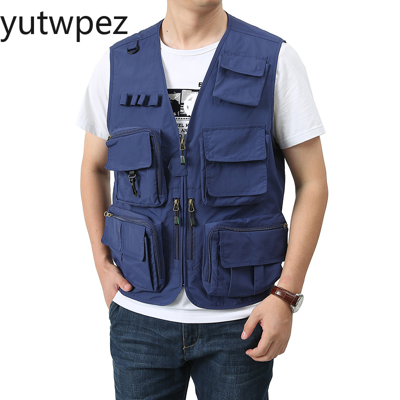 เสื้อกั๊กปักลายสำหรับผู้ชาย น้ - Safari Outdoor Hunting Jackets บทวิจารณ์และราคา