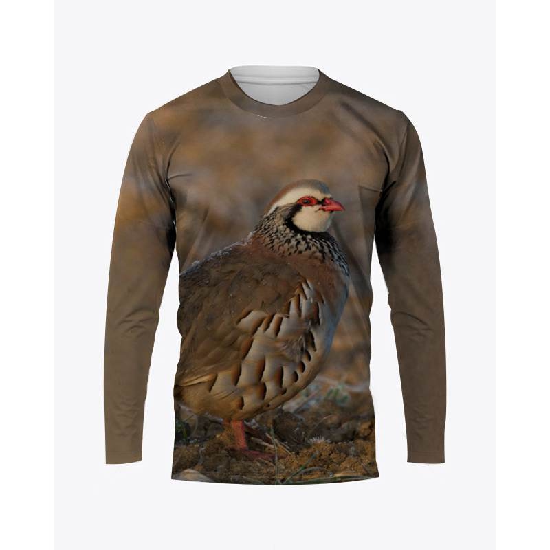 เสื้อยืดลายพรางล่าสัตว์รูป3D น - Hunting Quail บทวิจารณ์และราคา