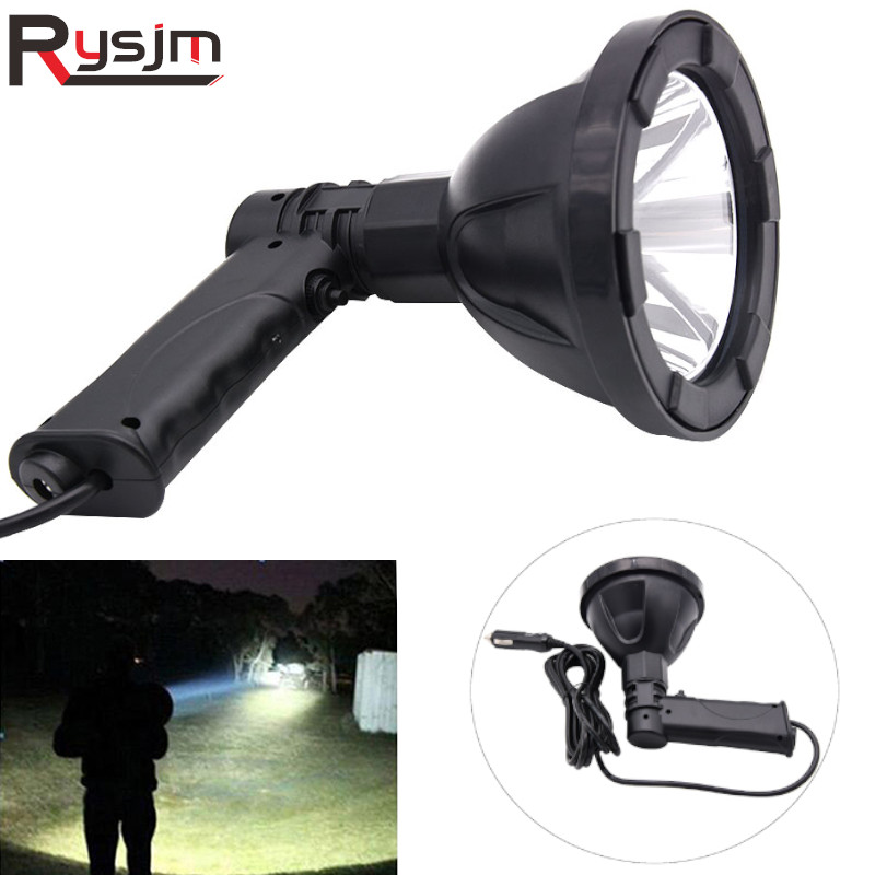 12V มือถือแสงล่าสัตว์ไฟฉาย LED - Outdoor Hunting Vehicle บทวิจารณ์และราคา