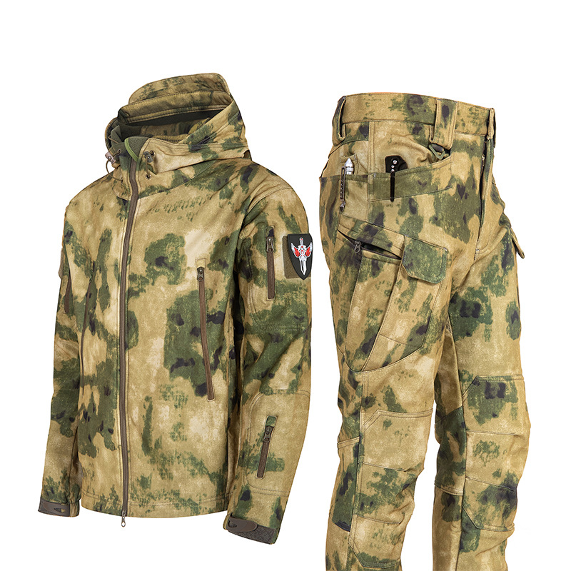 เสื้อแจ็คเก็ตกันลมแบบมีฮู้ดลาย - Safari Outdoor Hunting Jackets บทวิจารณ์และราคา