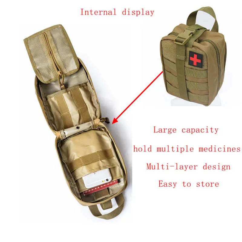 ยุทธวิธีชุดปฐมพยาบาลชุดการแพทย - Outdoor Hunting Vehicle บทวิจารณ์และราคา