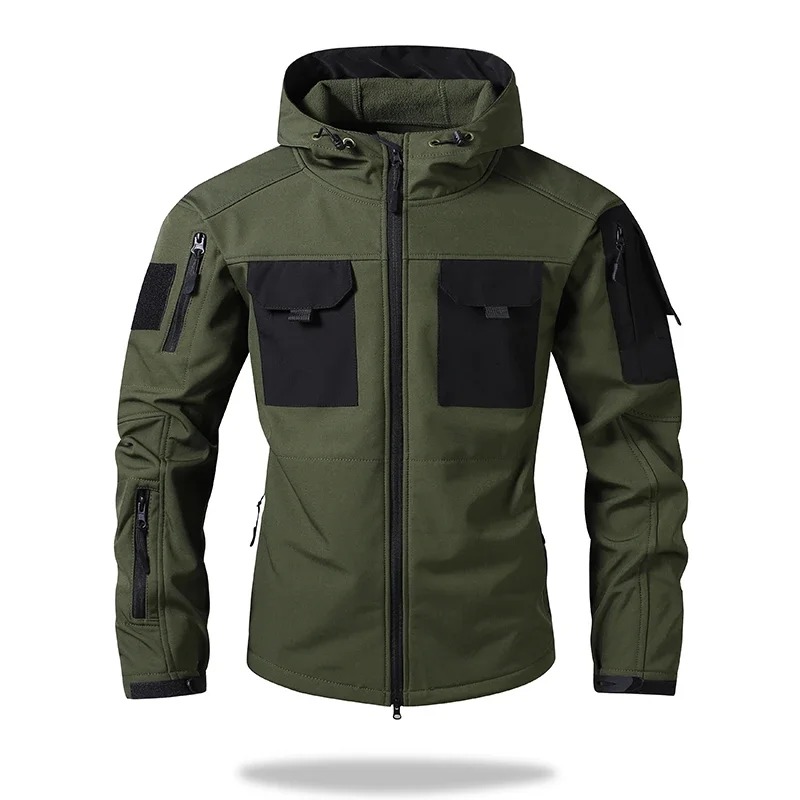เสื้อแจ็คเก็ตผู้ชายแบบซอฟต์เชล - Safari Outdoor Hunting Jackets บทวิจารณ์และราคา