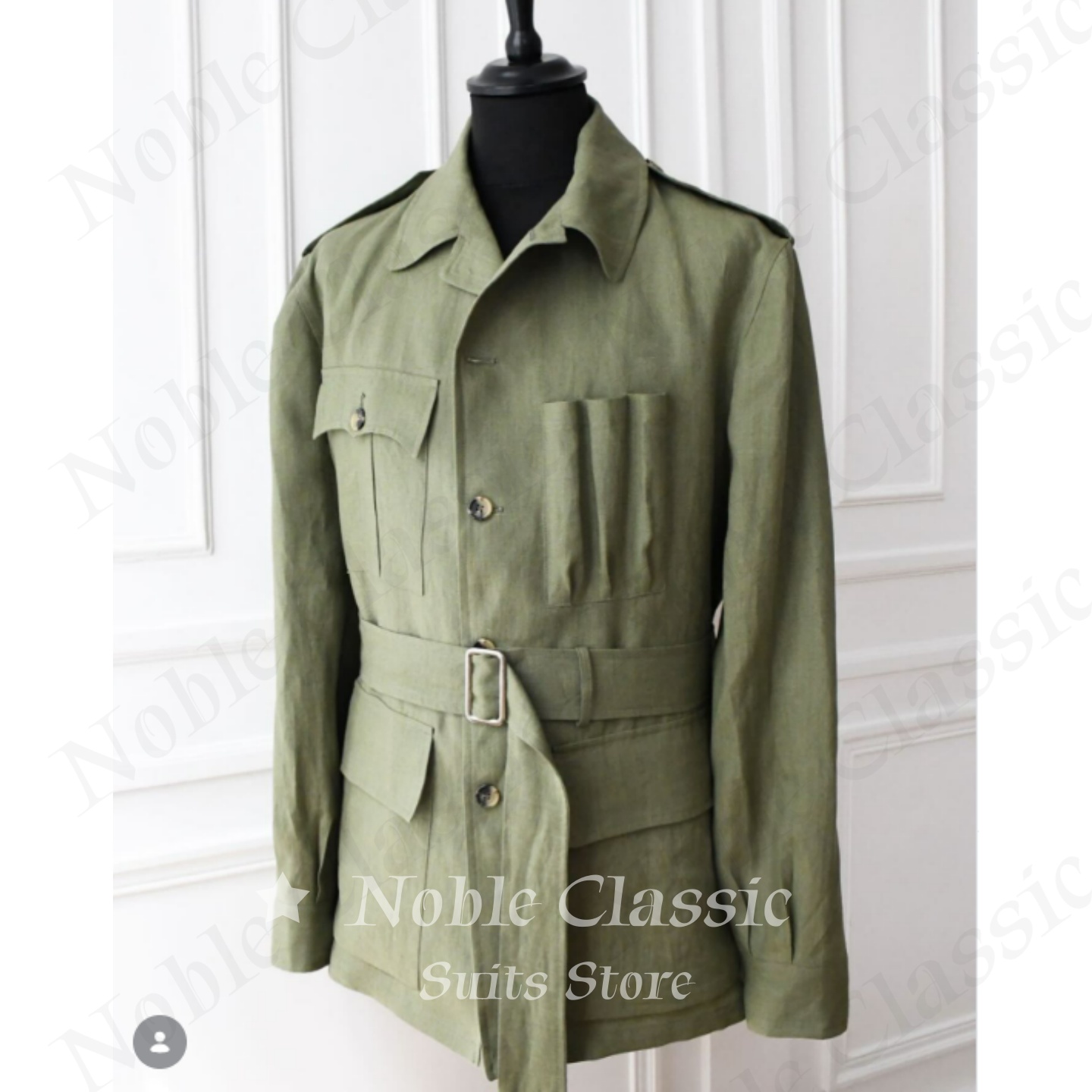 เสื้อแจ็คเก็ตซาฟารีผ้าลินินสำห - Safari Outdoor Hunting Jackets บทวิจารณ์และราคา